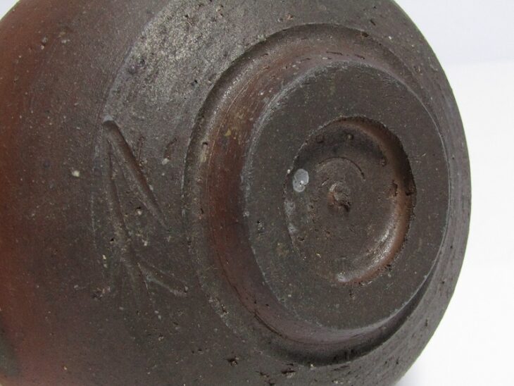 東京都武蔵野市にて、人間国宝 藤原雄 備前茶碗などの茶道具、17弦琴