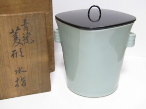 二代 諏訪蘇山 青磁 茶道具 買取