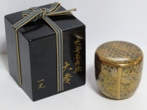 清瀬一光 蒔絵 大棗