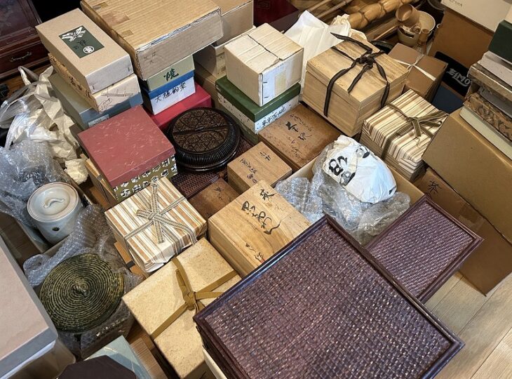 お稽古用 茶道具 一式 抹茶碗 茶釜 棗 茶器 など