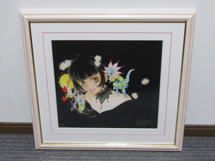 いのまたむつみ 版画 ミクスドメディア 絵画 アールビバン