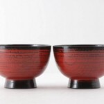 輪島塗 角偉三郎 作 合鹿碗