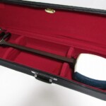 津軽三味線 太棹 子持綾杉胴 金細 ハードケース